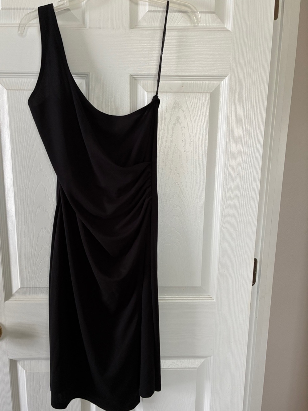 Ginger by KST Black Satin Slip Dress Size L